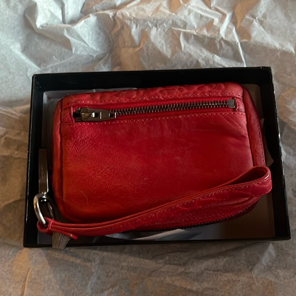 Alexander Wang Red Leather Wallet